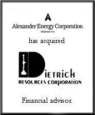 Alexander Energy Corporation